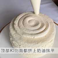 白金玫瑰天使蛋糕的做法图解4