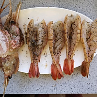 #好吃不上火#五彩时蔬配阿根廷红虾的做法图解1