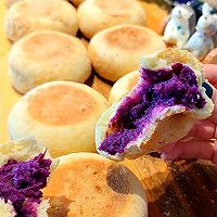 #打工人的健康餐#紫薯豆乳餐包的做法图解8