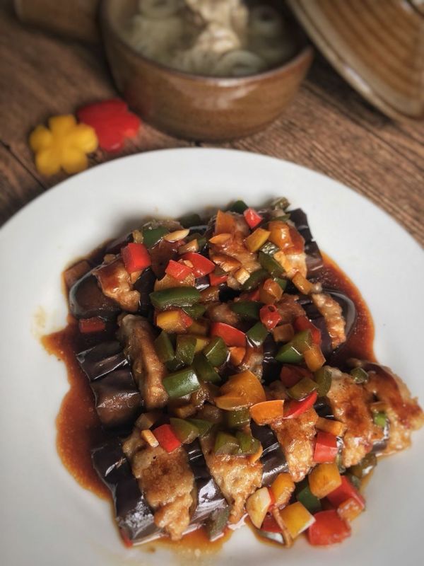 肉酿茄子