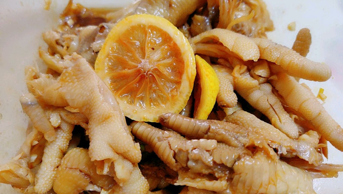 柠檬脱骨鸡爪