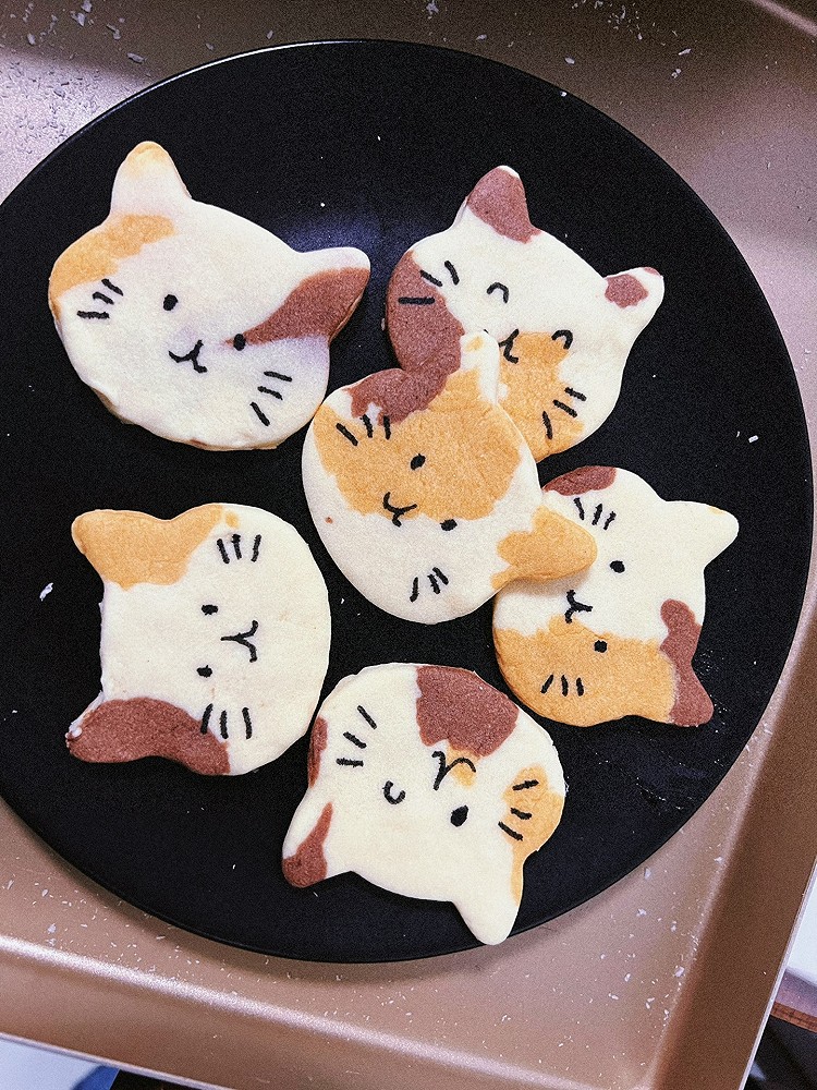 猫咪饼干的做法