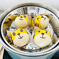 宝宝辅食：超可爱的巧虎馒头的做法图解11