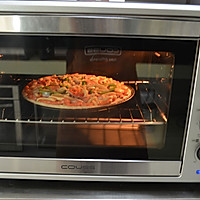 【鲜虾培根批萨】——COUSS CO-6001出品的做法图解10