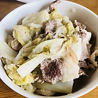 大白菜炖五花肉的做法图解7