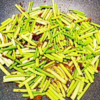 蒜薹炒肉丝的做法图解4