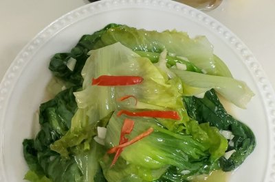 蚝油生菜