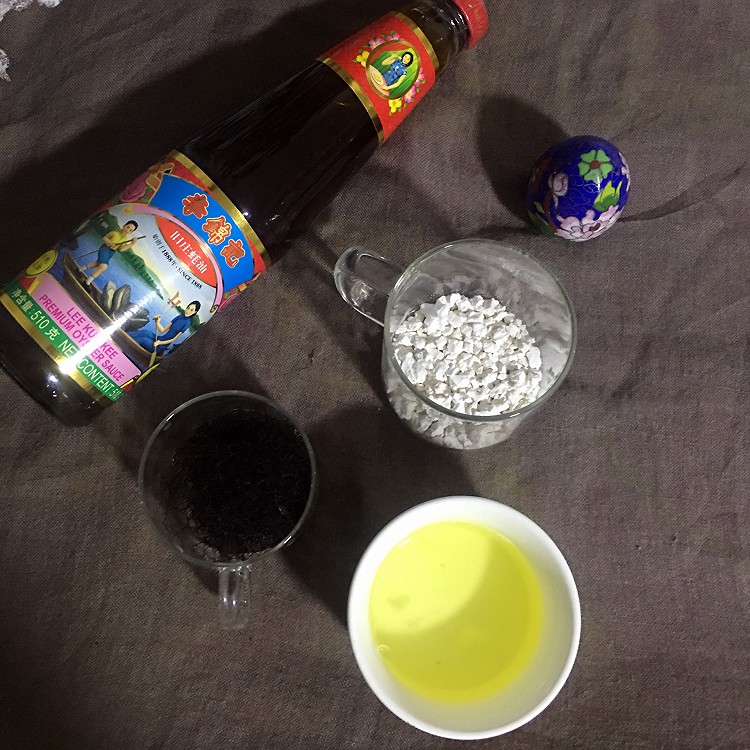 蚝油荠菜牛肉发菜羹的做法