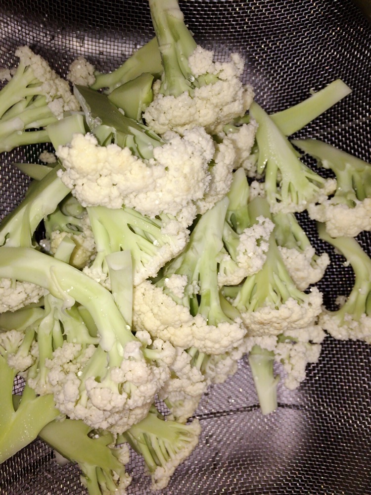 干锅有机花菜的做法图解3