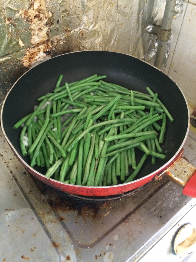 烀豇豆肉末咸菜的做法图解6