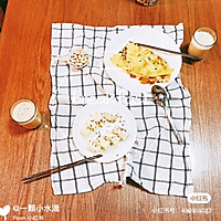〖早餐〗番茄葱花鸡蛋饼+桂花山药的做法图解9