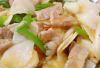 肉片炒山药的做法