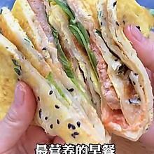 手抓饼版鸡蛋饼