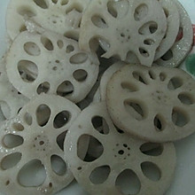 清炒藕片