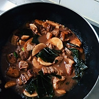 改良版红烧肉（豆腐乳，杏鲍菇，海带）的做法图解9