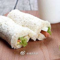 蔬菜吐司卷的做法图解8