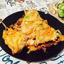 鸡蛋挂面煎饼