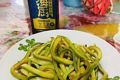 清炒西葫芦
