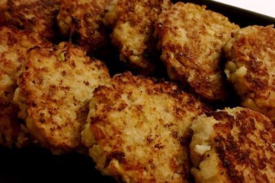 羊肉藕饼