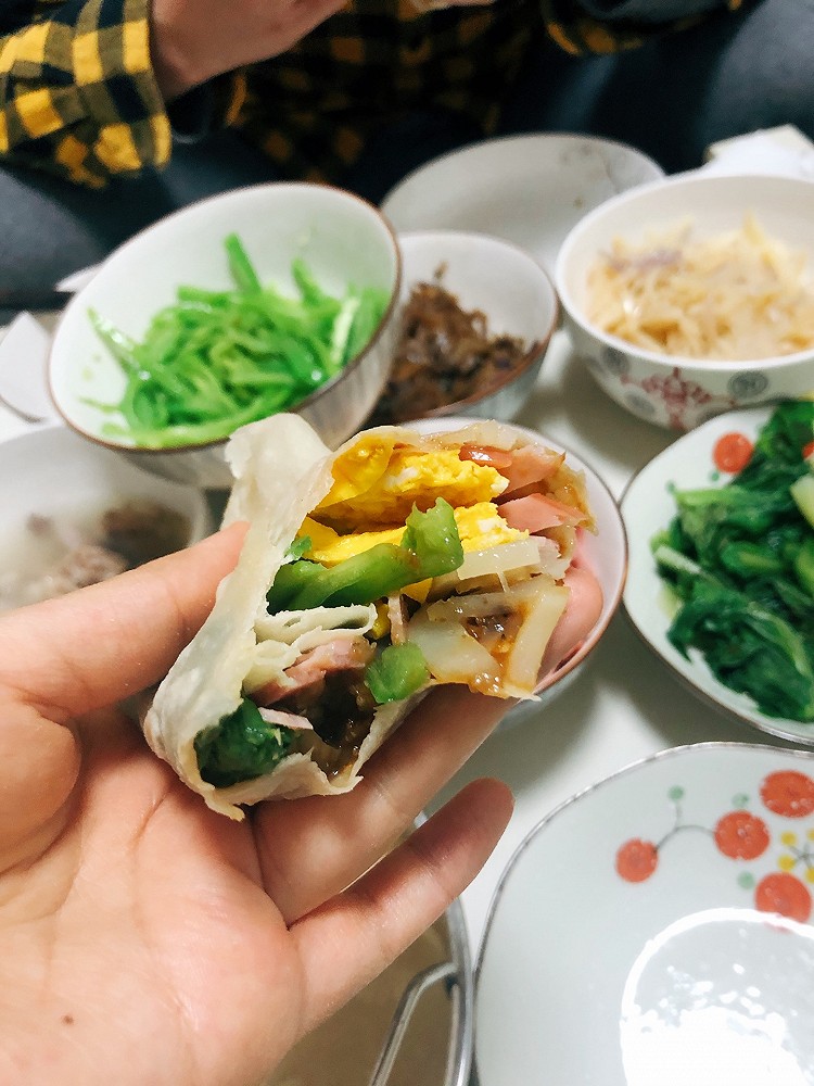 春天的卷饼的做法