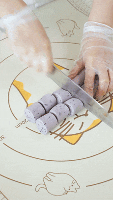 【宝宝辅食】奶香蓝莓小馒头的做法图解6