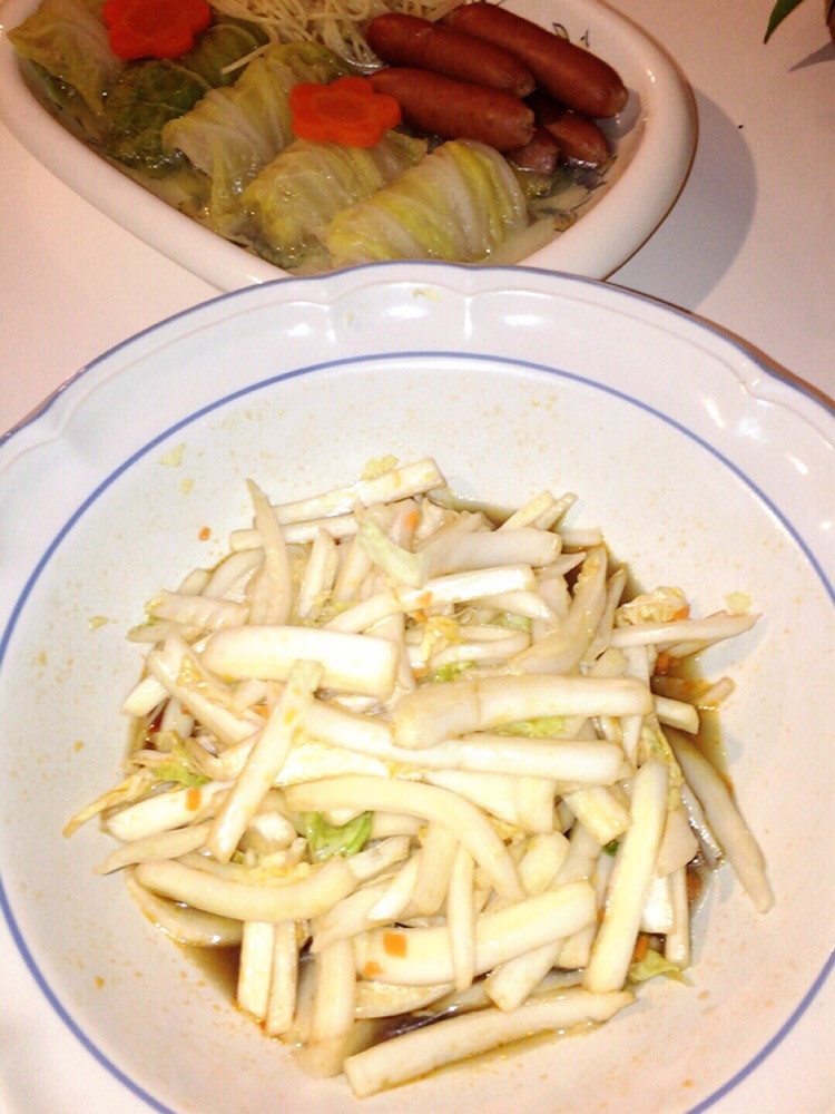 糖醋白菜梗