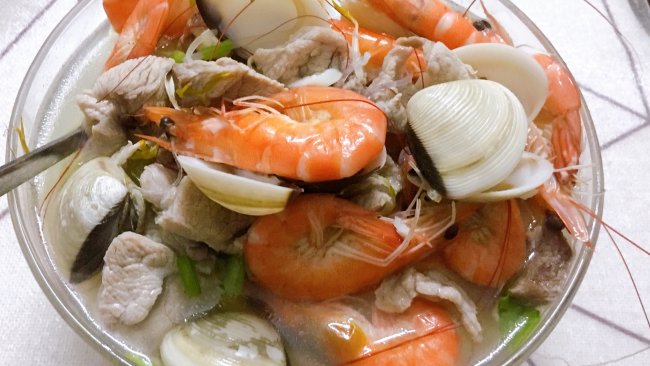 海鲜粉丝汤的做法
