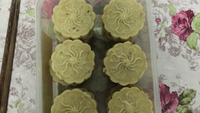 【糖果妈的后厨房】夹心绿豆糕