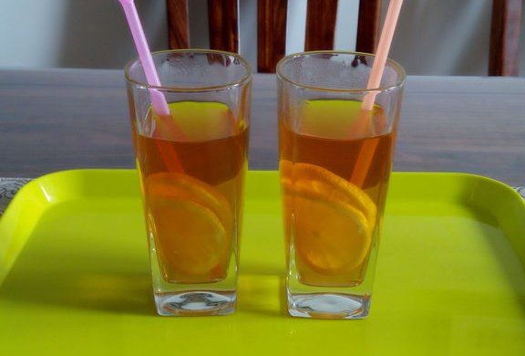 自制夏日饮品   柠檬红茶