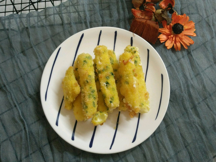 香酥芝士蔬菜条的做法