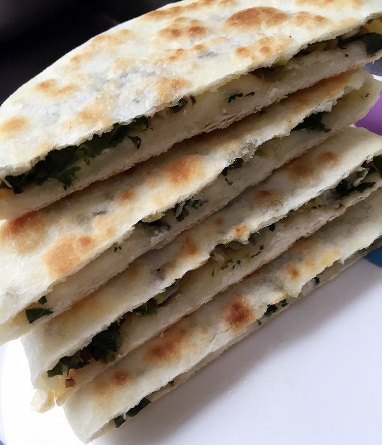 素菜馅饼的做法