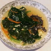 木耳菜海参汤的做法图解5