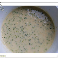 韭菜西红柿鸡蛋饼的做法图解3