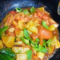 #异域美味 烹饪中式年味#番茄土豆片的做法图解11