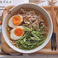 日式五花肉荞麦面#换着花样吃早餐#的做法图解11