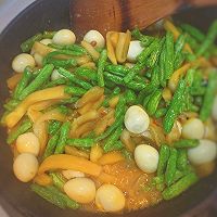 美味简单的蛋烧茄子豆角的做法图解8