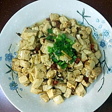 黄豆酱烧豆腐