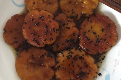 芝麻南瓜饼