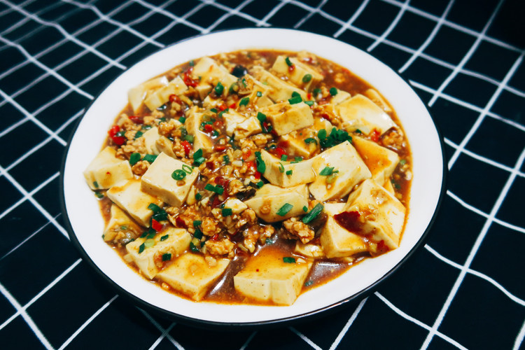 少油版麻婆豆腐的做法