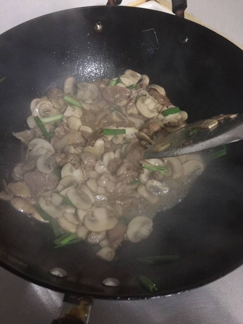 蘑菇肉片的做法图解9