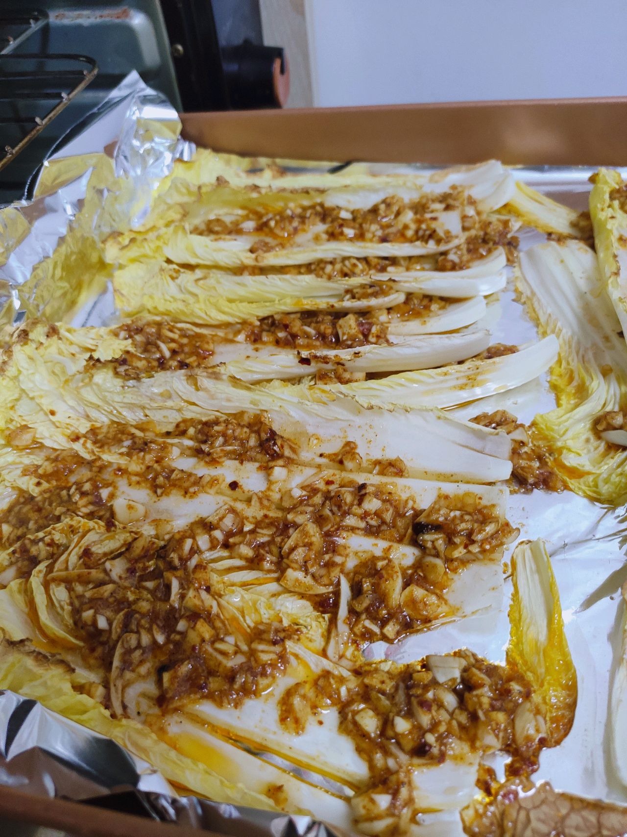 Roasted cabbage