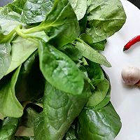 #刘畊宏女孩减脂饮食#蒜泥木耳菜的做法图解1