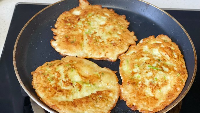 西葫芦丝饼