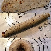 西梅红茶全麦面包圈「低糖烘焙」的做法图解3