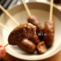 【黑椒牛肉脆皮肠】的做法图解5