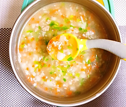 白玉菇肉沫疙瘩汤的做法