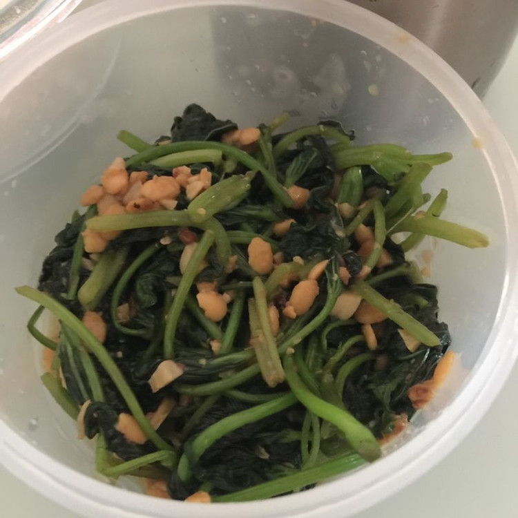 普宁豆酱炒番薯叶的做法