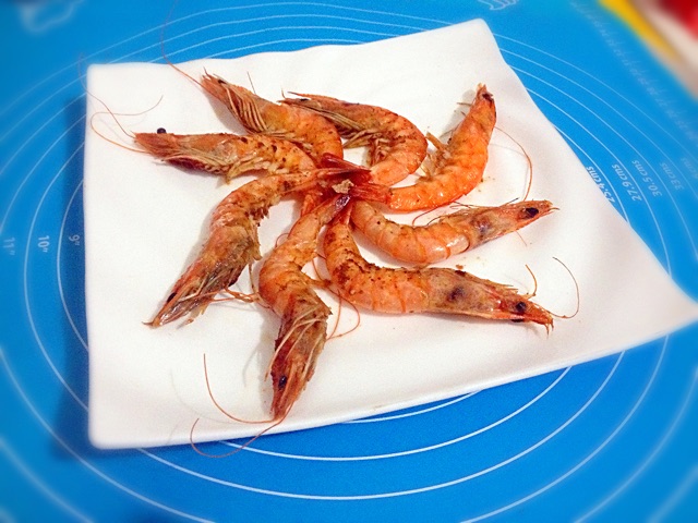 烤箱零食#香辣焗虾的做法图解5