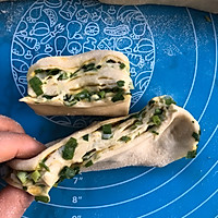 老面发面葱花饼的做法图解9