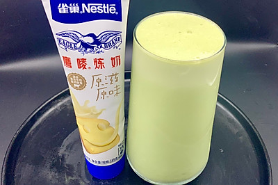 抹茶鲜牛乳